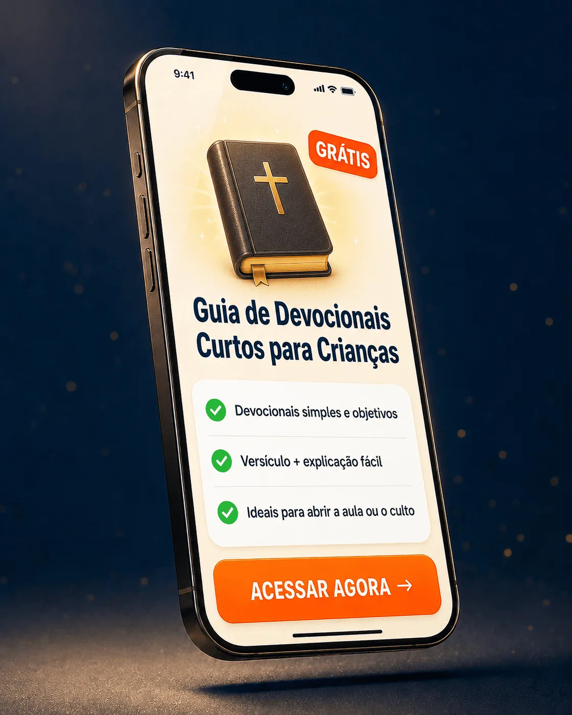 Guia de Devocionais Curtos para Crianças